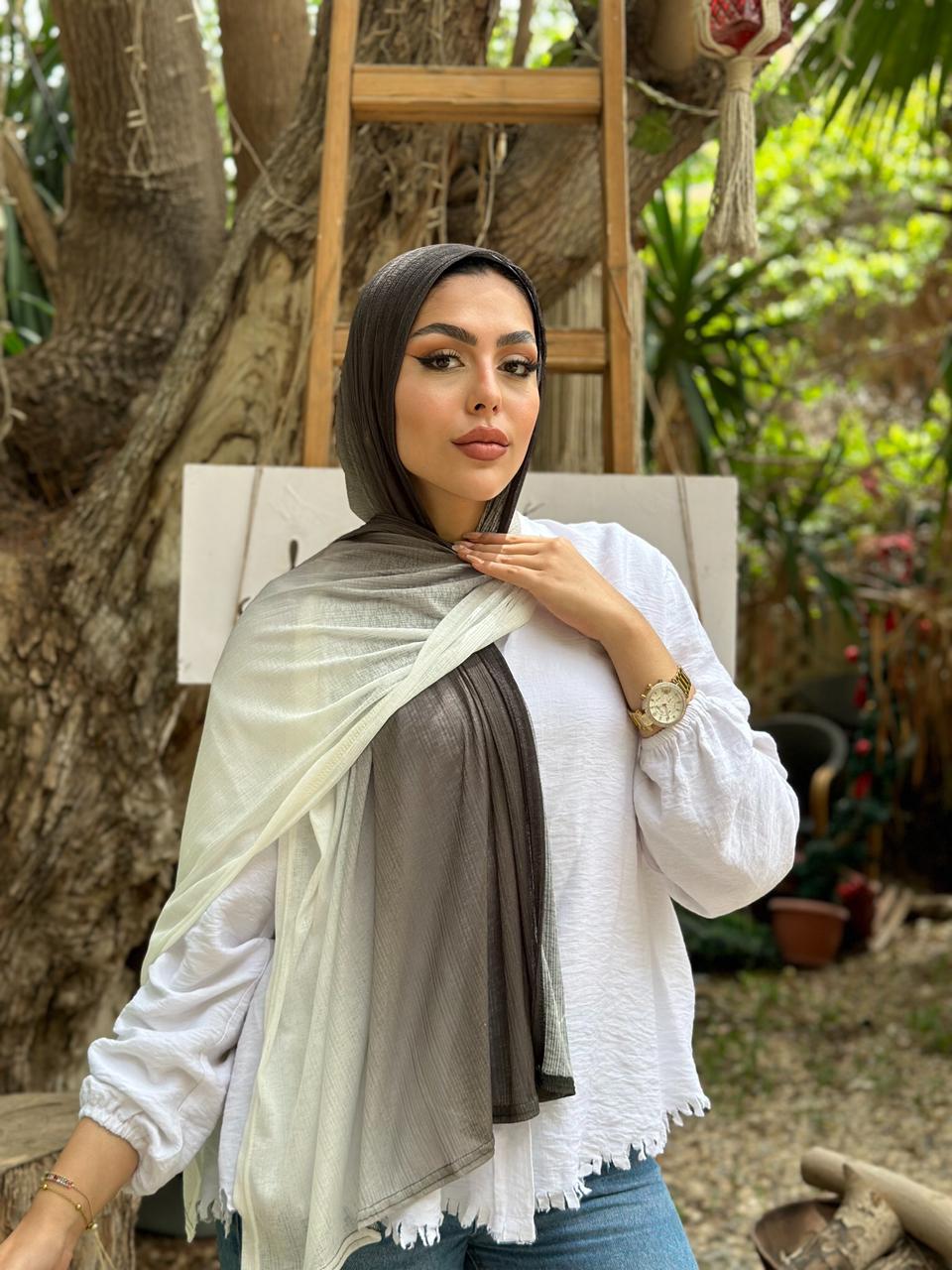 Olive Gradient Hijab