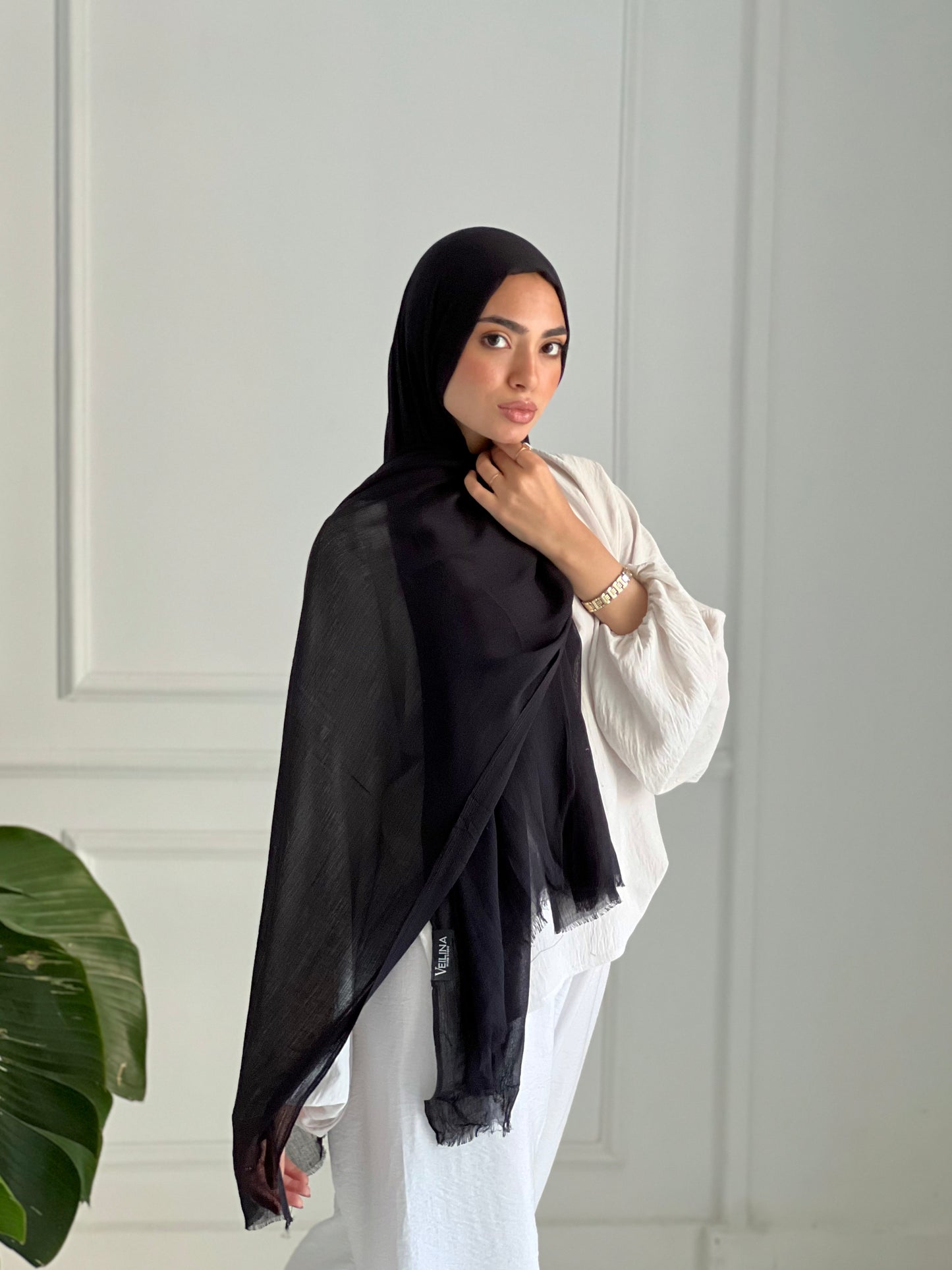 Modal Hijab - Black
