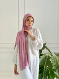 Pink Gold & Silver Kuwaiti Scarf