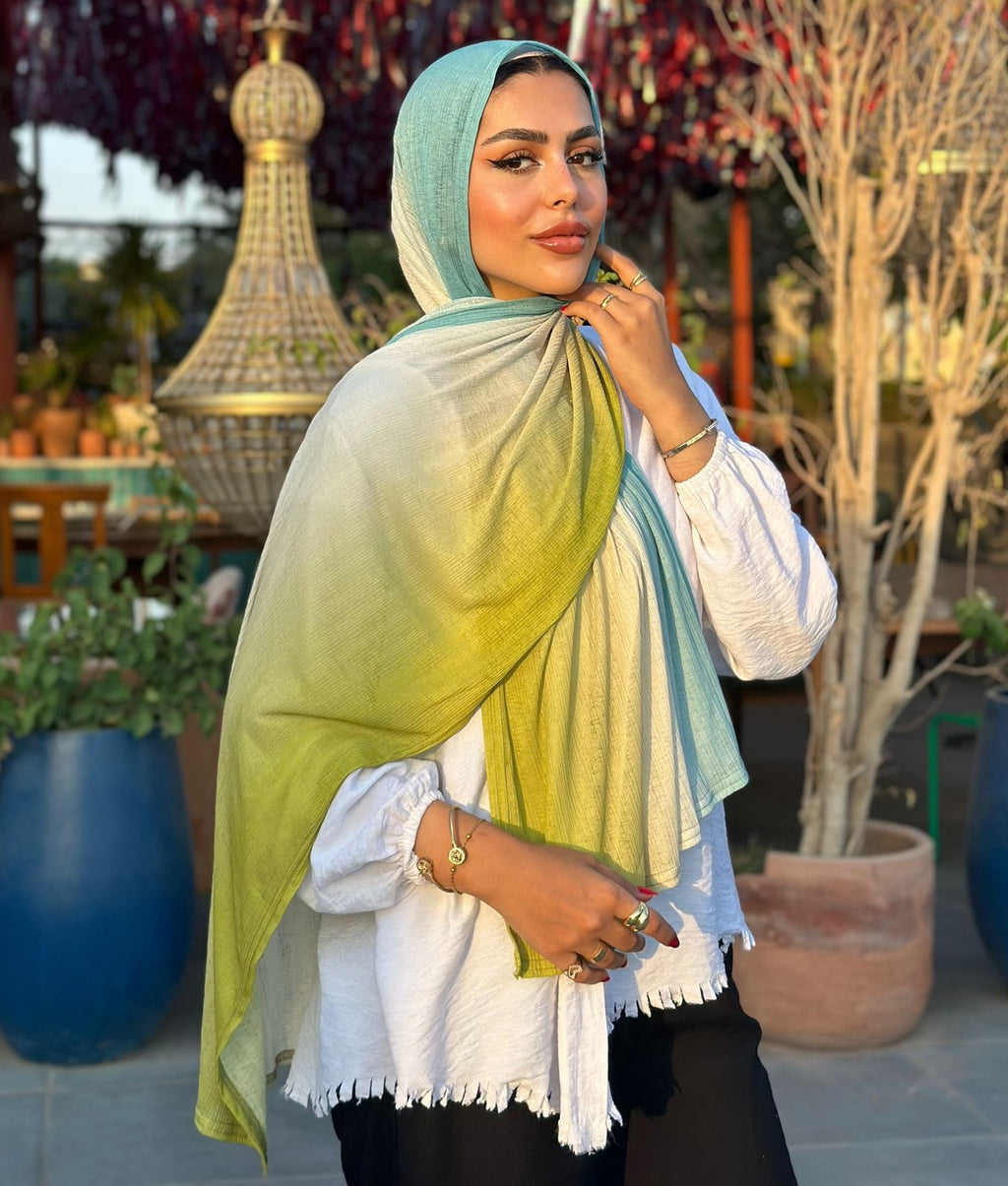 Smoothy Gradients Kuwaiti Scarf