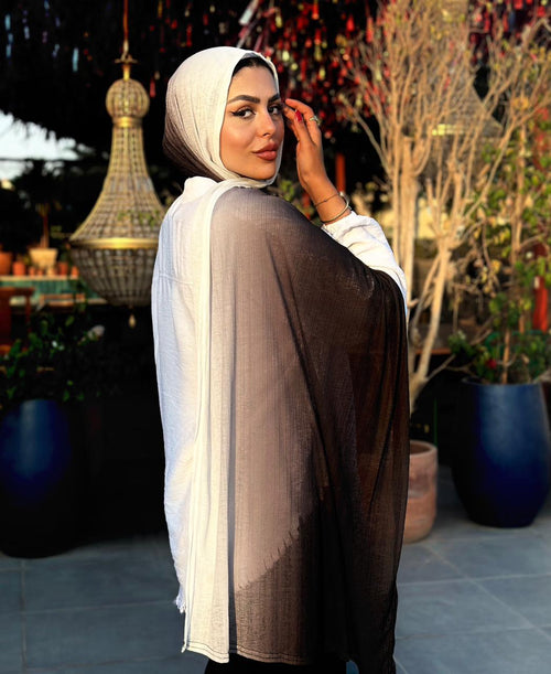 Black Mirror Gradients Kuwaiti Scarf