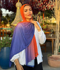 Fire Gradients Kuwaiti Scarf
