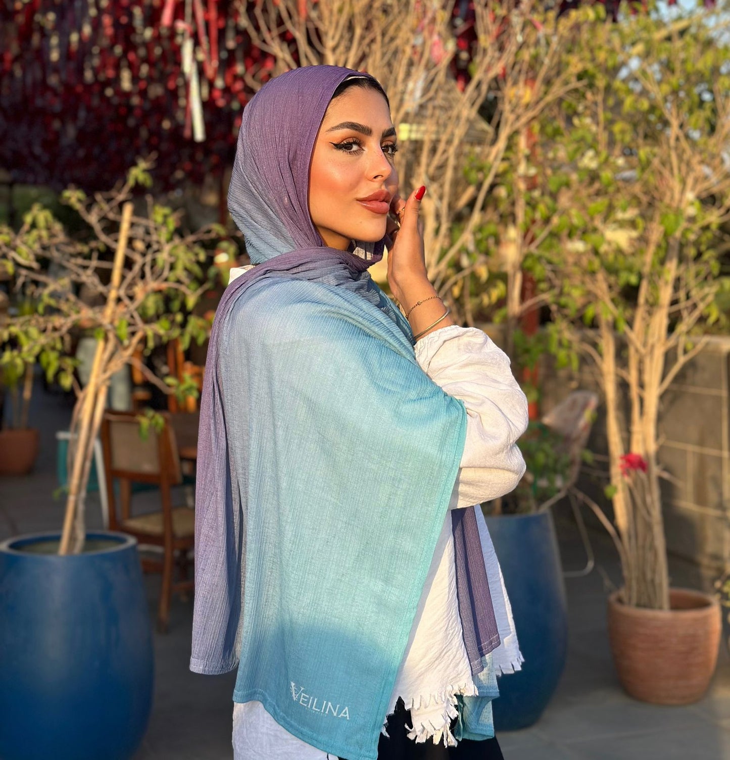 Sky Gradient Hijab