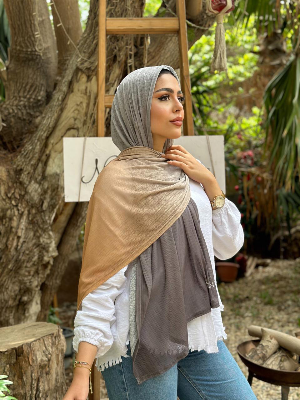 Sandy Gradients Kuwaiti Scarf