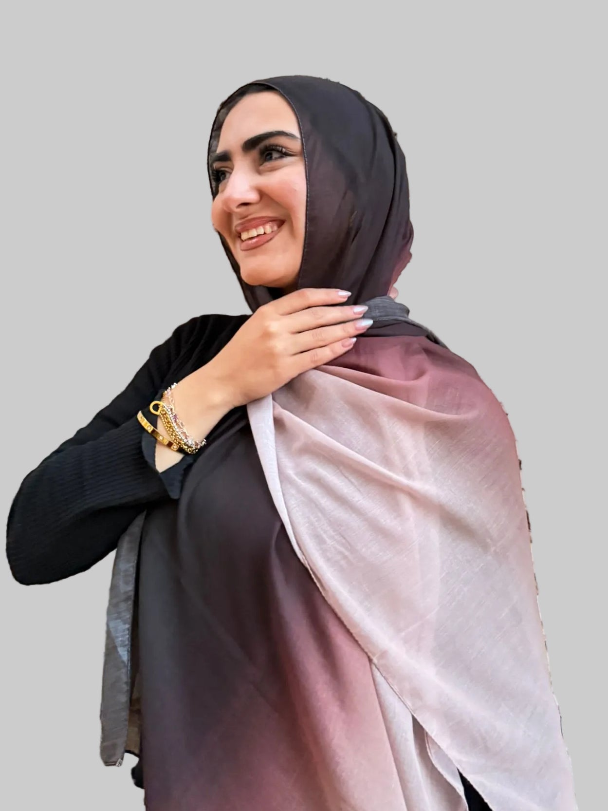 Mocha Ombre Modal cotton