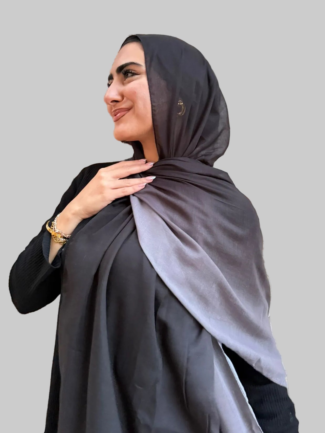 Smoky Gradients Modal Scarf