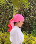 Fire Orange Sq Hijab