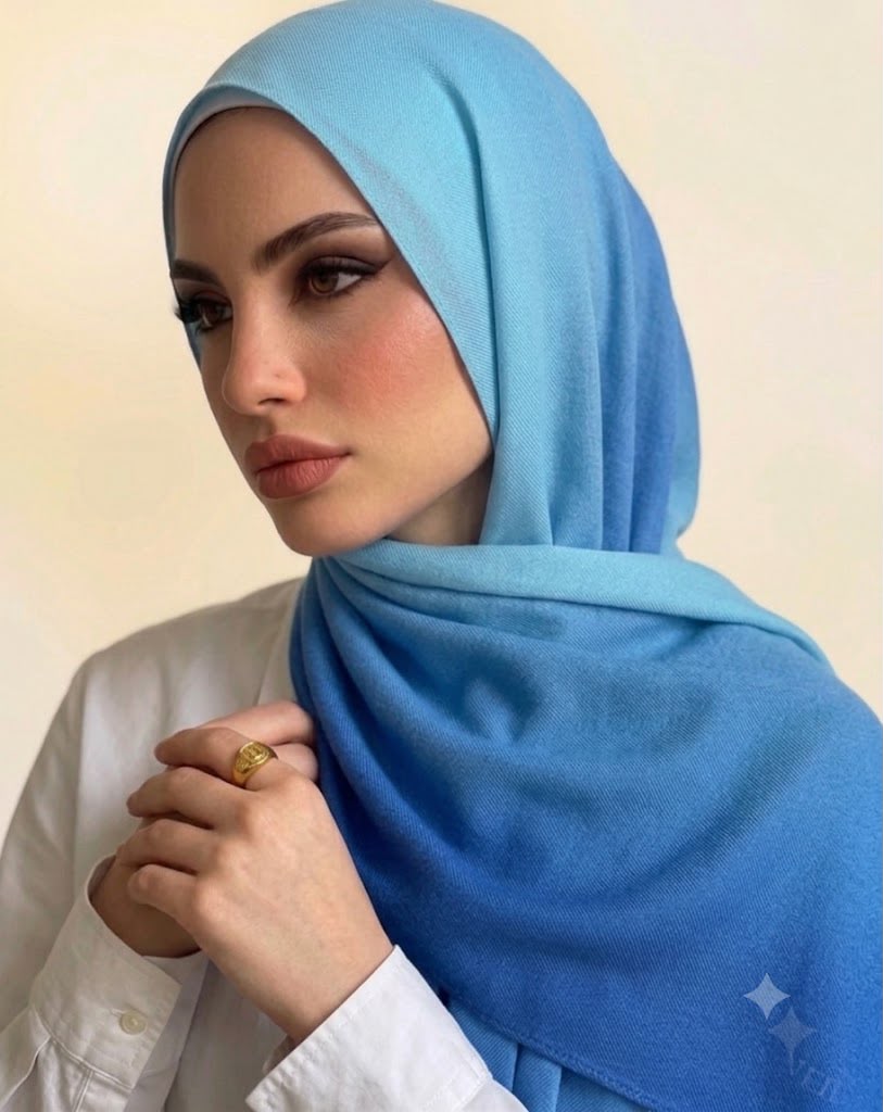 Sky line Gradients Modal Scarf