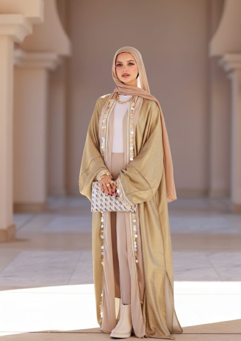 Golden dunes in beige