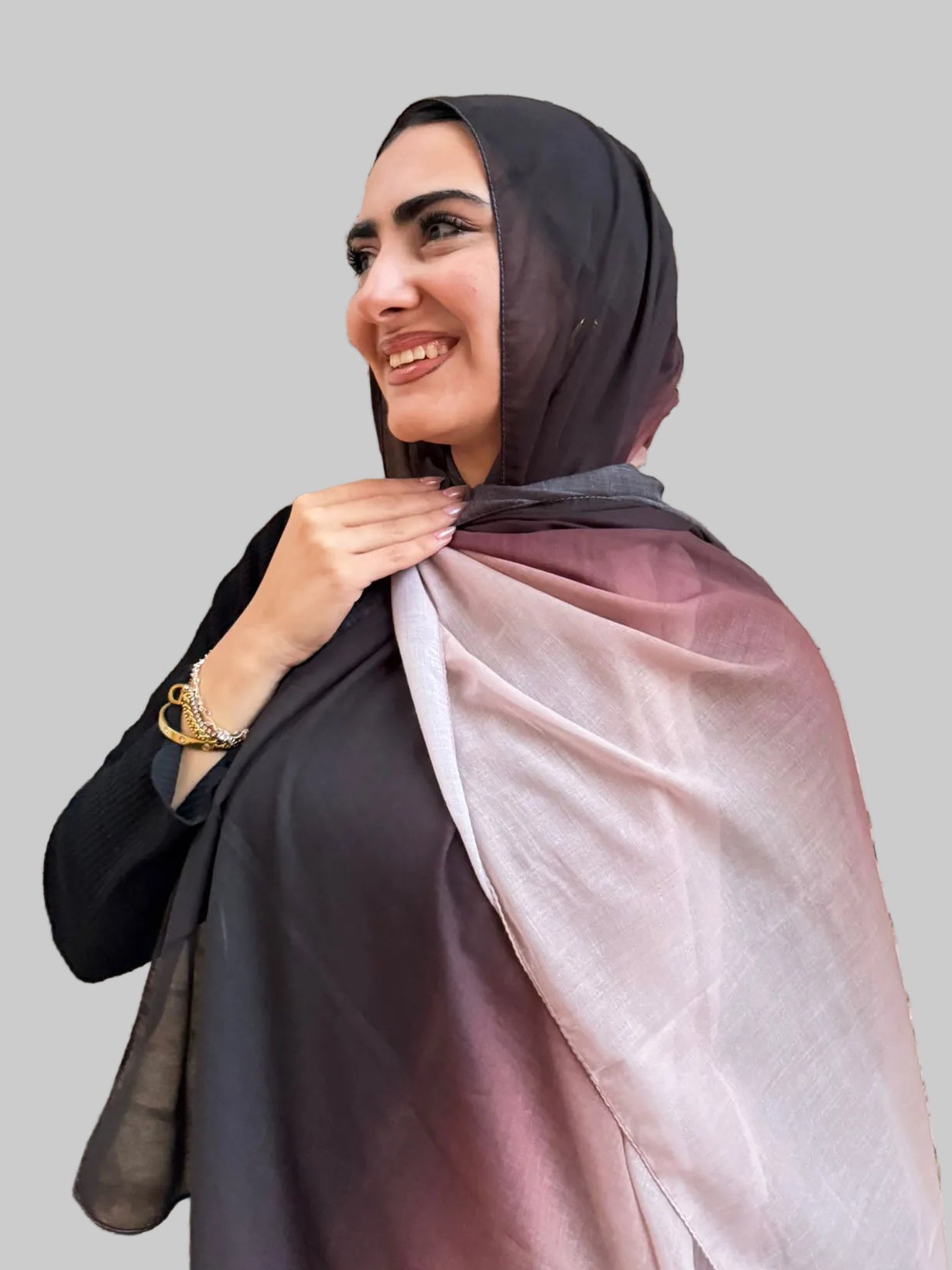 Mocha Gradients Modal Scarf